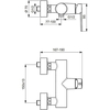 Ideal Standard B0464AA *СНЯТ*IS     B0464AA IdealSmart Смеситель для душа