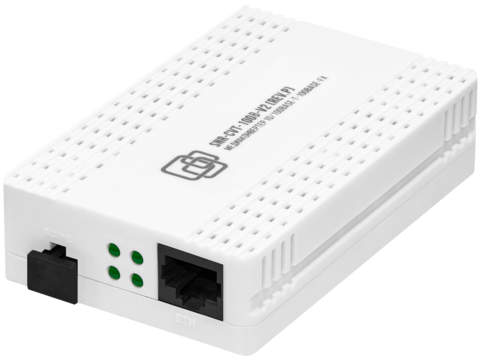 Медиаконвертер 100-Base-T/100Base-FX, Tx/Rx: 1310/1550нм, V2, пластиковый корпус