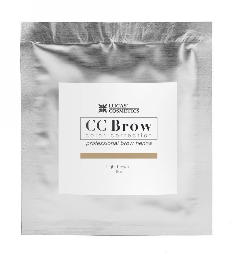 Хна для бровей CC Brow 5гр в саше Light Brown Светло-коричневый