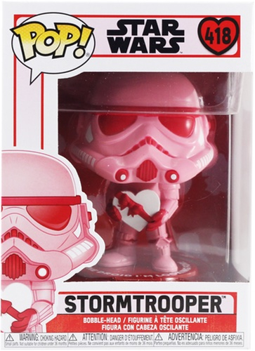 Фигурка Funko POP! Bobble: Star Wars: Valentines: Stormtrooper w/Heart 52873  - купить по выгодной цене