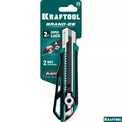 KRAFTOOL Grand-25, 25 мм, нож с сегментированным лезвием (09190)