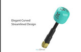 Антенна Foxeer Lollipop 4 Plus High Quality 5.8G 2.6dBi FPV Omni LDS Antenna LHCP straightMMCX teal PA1474