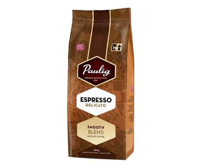 Paulig christmas coffee. Паулиг эспрессо. Paulig professional Espresso. Кофе Швейцария. Швейцарский кофе молотый.