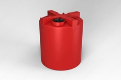 Емкость для КАС ЭкоПром T 5000 л. вертикальная (183x183x215см;красный) - арт.555362