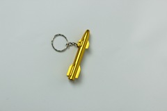 Трубка сувенирная металл Ракета 7,5 см JR-2