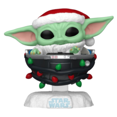 Фигурка Funko POP! Bobble Star Wars Holiday Grogu Pram