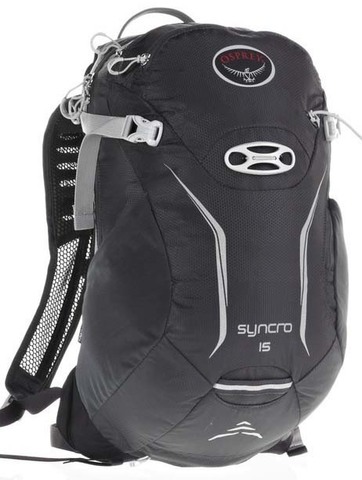 Картинка рюкзак велосипедный Osprey Syncro 15 Meteorite Grey - 1