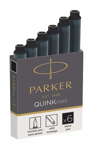 Картридж с чернилами Parker Quink MINI Z17, Black (S0767220)