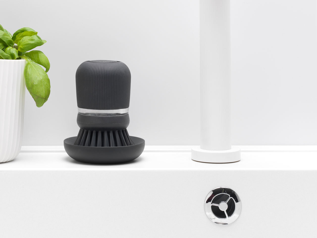 Щетка с дозатором моющего средства, Темно-серый, арт. 302626 - фото 6