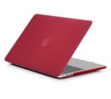 Чехол Hardshell Case для Macbook Air 13,3" (A1369; A1466) (Бордовый прозрачный)