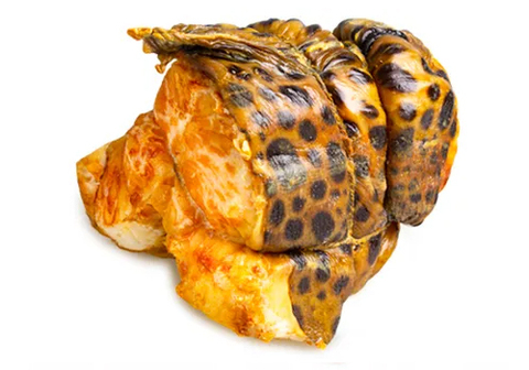 Зубатка пестрая горячего копчения, отборная~700г