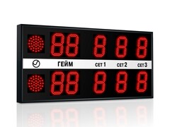 Табло для тенниса Импульс 715-L2xD15x5-S2