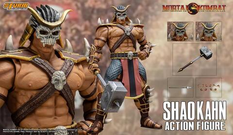 Фигурка Шао Кан масштаб 1/12 Мортал Комбат Storm Collectibles