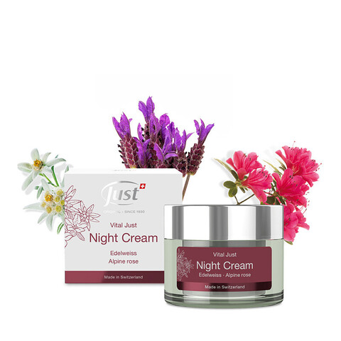 Крем для лица Just Night Cream Edelweiss Alpine Rose 30 мл