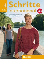 Schritte international Neu 4 A2.2 Kursbuch+Arbeitsbuch mit CD zum AB