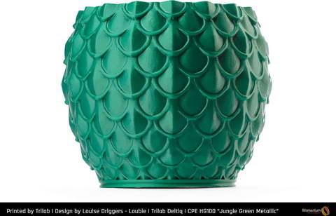 Пластик для 3D-принтера Fillamentum CPE HG100 Jungle Green Metallic