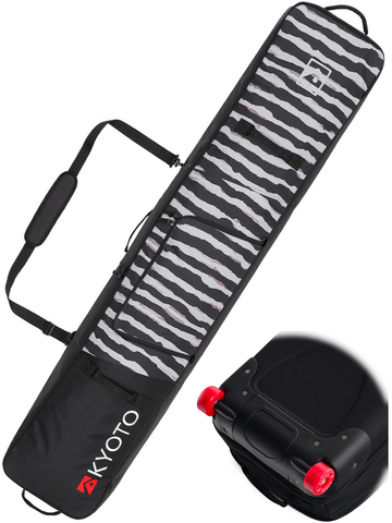Картинка чехол для горных лыж Kyoto Tanto Roll black stripes - 1