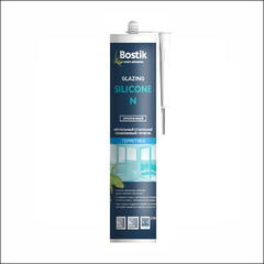 Герметик стекольный BOSTIK Glazing Silicone N (Белый)