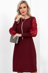 Платье Снежана (марсала) Р11-2002/3 Nikol