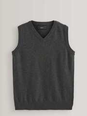 Жилет школьный для мальчика Next Q90-682, Темно-серый