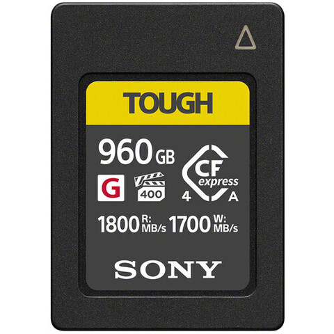 Карта памяти Sony CFexpress A 960GB TOUGH G серия 1800/1700/400