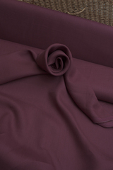 Лен смягченный, цвет темный винный