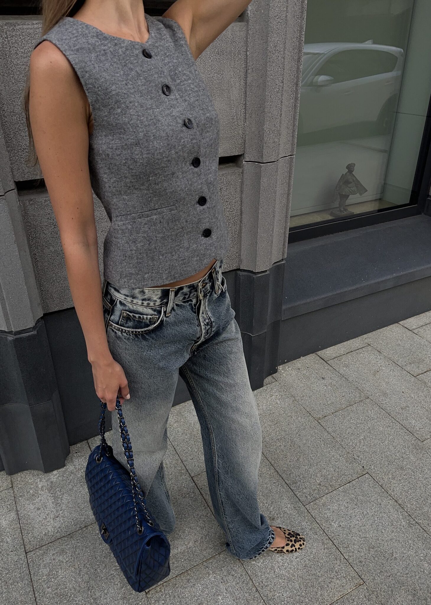 Джинсы boyfriend vintage