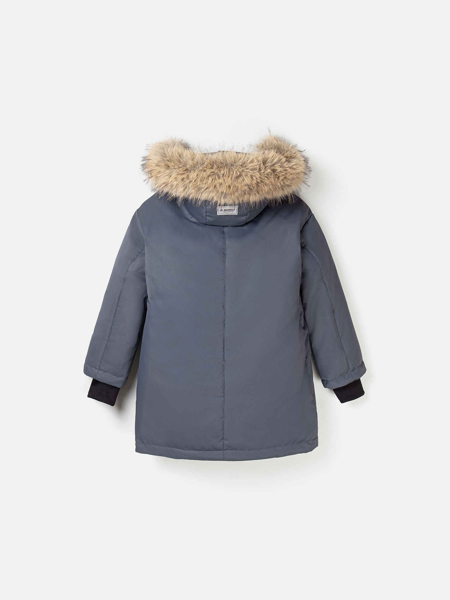 парка зимняя "графит" подростковая 7+  купить с доставкой