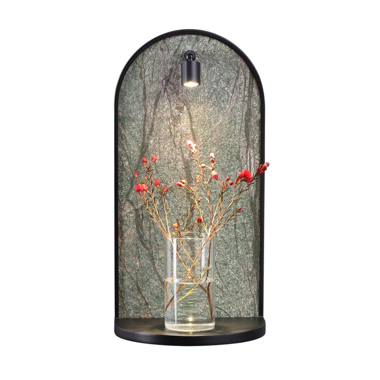 Настенный светодиодный светильник-полка Odeon Light Giardino Hightech 7176/3WL