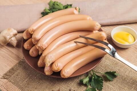 Сосиски из индейки с сыром, Деликатесофф