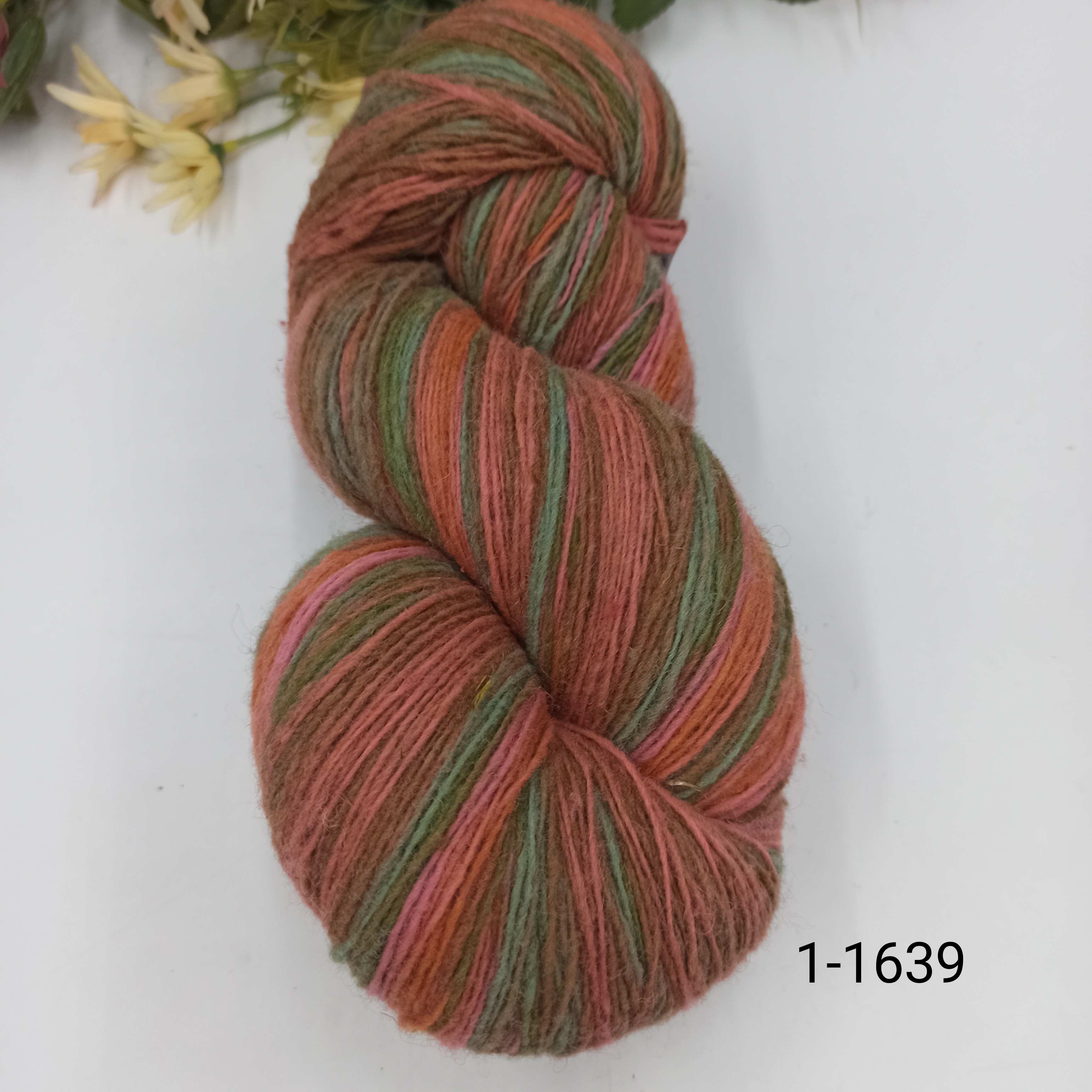 Дундага 6/1 шерсть секционного окрашивания 01-1639 420м/100гр