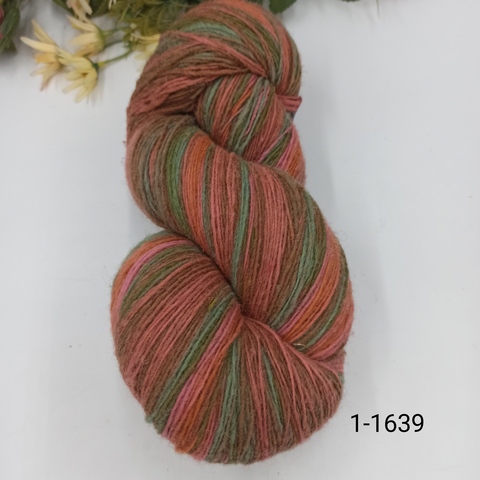 Дундага 6/1 шерсть секционного окрашивания 01-1639 420м/100гр