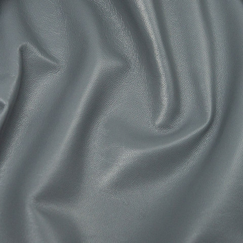 Кожа итальянская натуральная "Темно-серая", 0,6-0,7мм