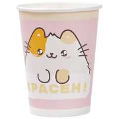 Стаканы, ПушМяу, Я прекрасен, 250 мл, 6 шт.