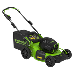 Газонокосилка Greenworks GC82HPLM51K5 82V (51 см) аккумуляторная, c АКБ 5 А/ч и ЗУ