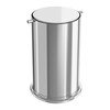 Boheme 10916-CR Ведро для мусора с вращающейся крышкой, цвет: хром
