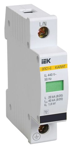 KARAT ОПС1-C УЗИП 1P In=20кА Un=400В Im=40кА IEK