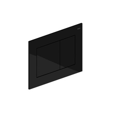 Панель смыва RIVO Touch Line Черный глянцевый