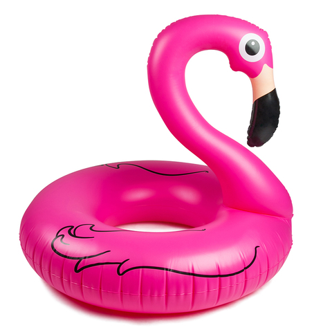 Круг надувной bigmouth, pink flamingo