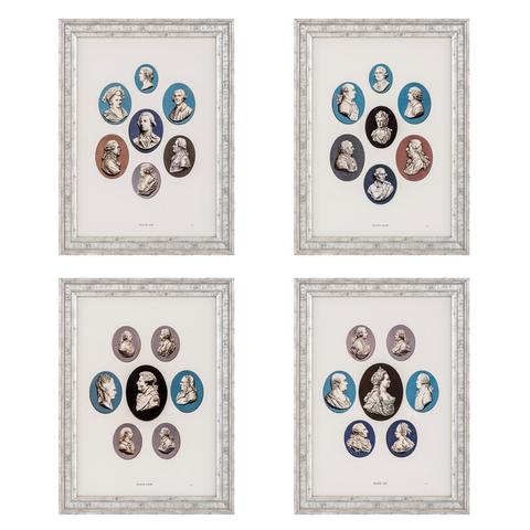 Постеры Eichholtz 110873 EC254 Old Wedgwood: 1760 (4 шт.)