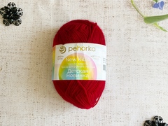 Пряжа "Детская новинка", 100% акрил, 50 гр., 200 м, №363 св.вишня