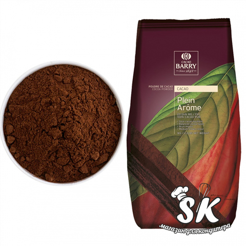 Какао-порошок Cacao Barry Plein Aroma Франция 200 г
