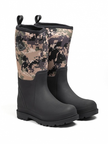 Демисезонные сапоги Rubber Boots Camo Green Forest