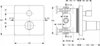 Ideal Standard A4718AA СНЯТ IS A4718AA Moments Термостат для 1 потребителя (внешняя монтажная часть)