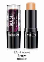 Alvin D`or BS-1 Румяна-стик blusher stick тон 05 бронзовый  9гр