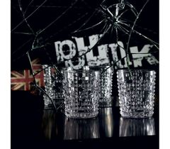 Набор из 4 хрустальных стаканов для виски Punk, 348 мл, фото 1