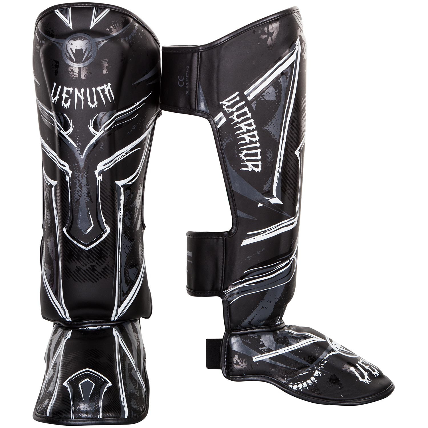 Защита ног Щитки Venum Gladiator 3.0 Shinguards Black/White 1.jpg
