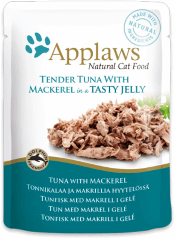 купить Applaws Cat Pouch Tuna wholemeat with Mackerel in Jelly пауч для взрослых кошек, кусочки тунца со скумбрией в желе