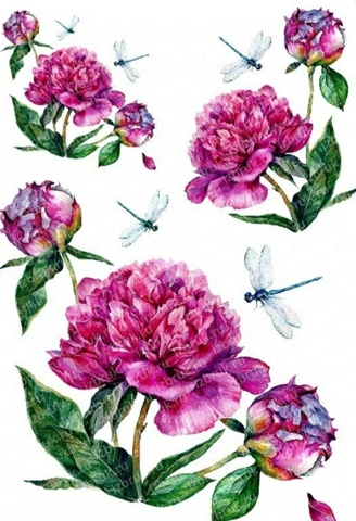 Декупажная карта 