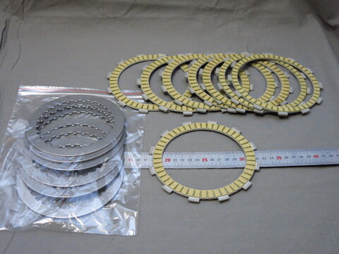 Диски сцепления 7/6+2шт. Honda CB1300 1100  XL1000V XLV1000 D112/139мм 12t s2.0/3.4